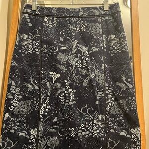 Ann Taylor Floral Pencil Skirt